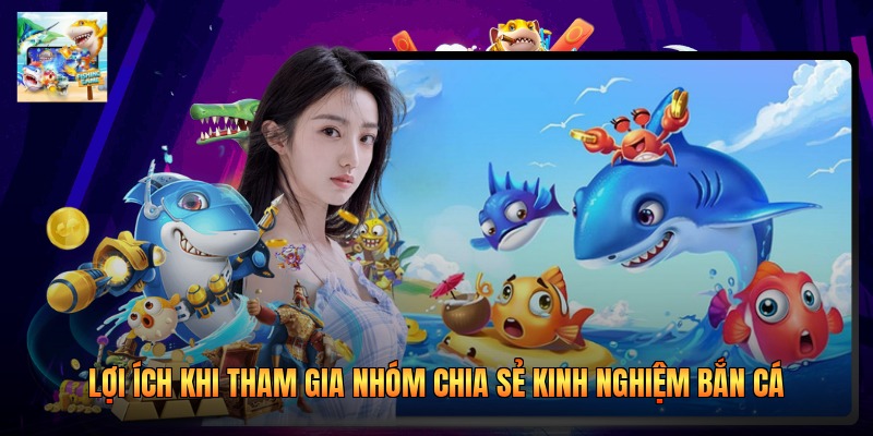 Lợi ích khi tham gia nhóm chia sẻ kinh nghiệm bắn cá
